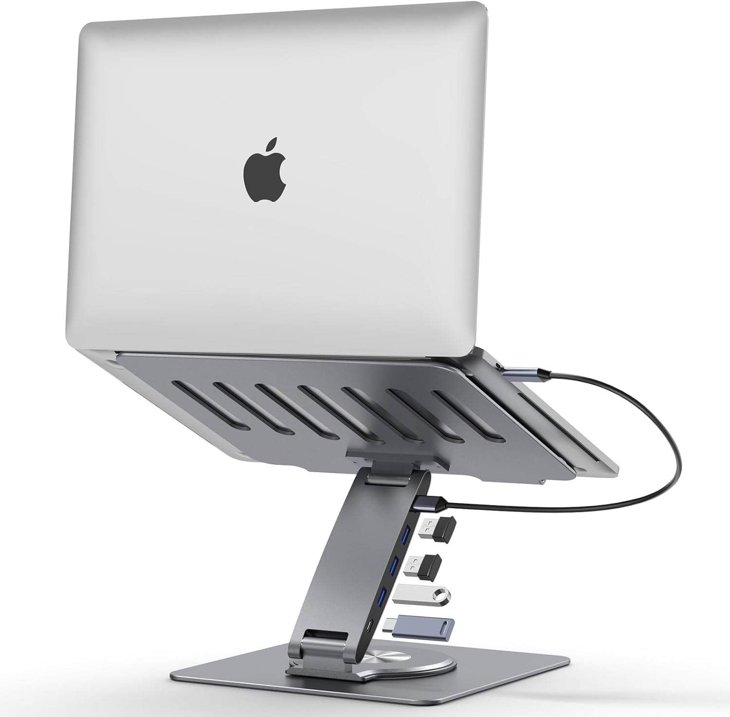 ノートパソコンドッキングステーションスタンド