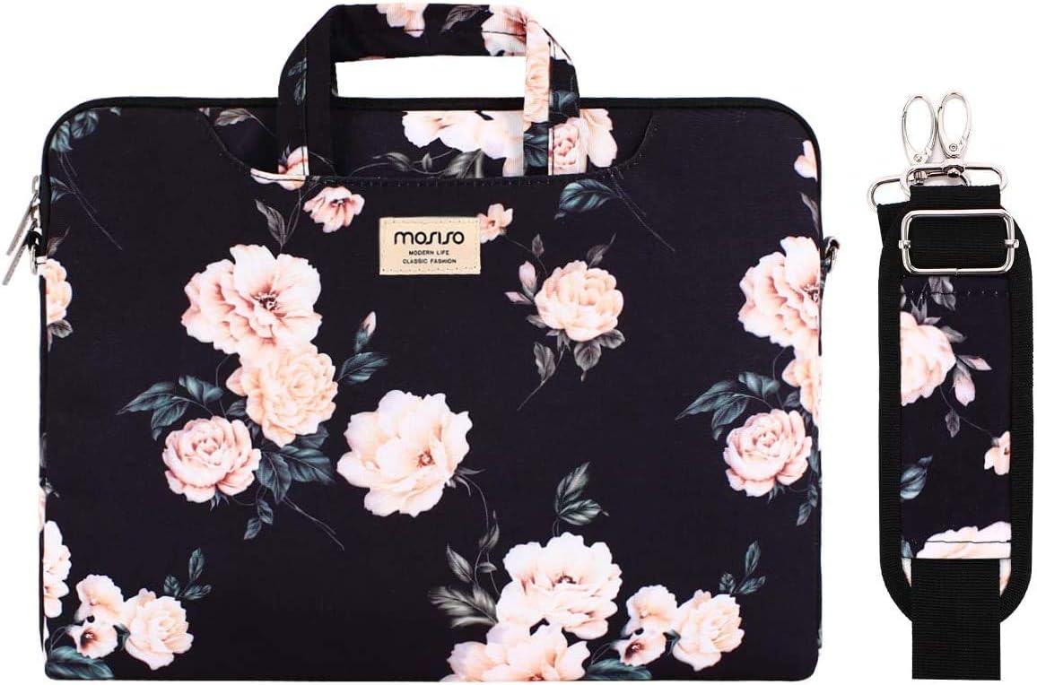 MOSISO ラップトップショルダーバッグ
