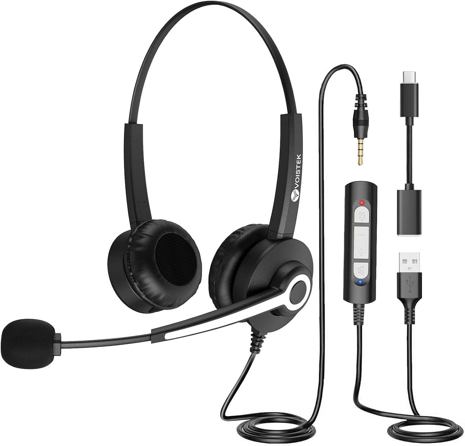 Voistek 新型 ヘッドセット